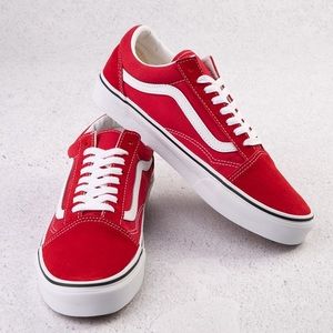Vans Old Skool Skate Shoe - Racing Red Women’s Size 6.5